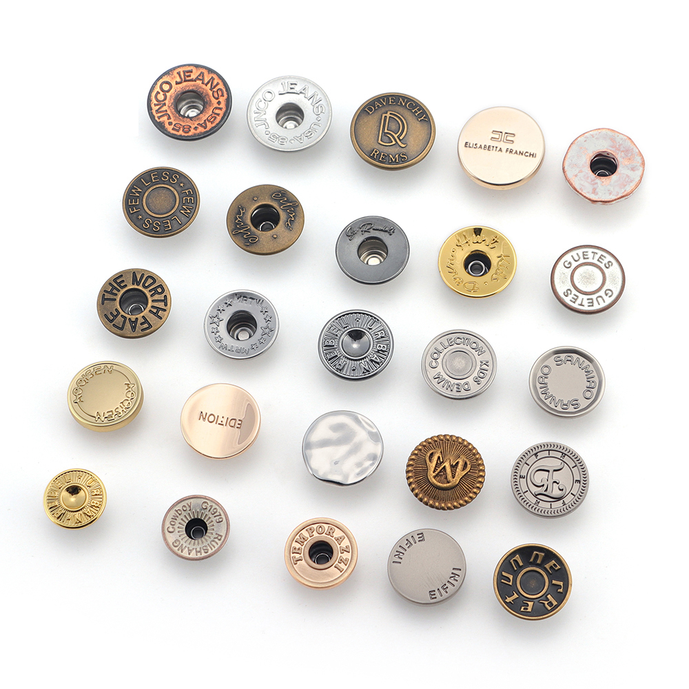Jeans buttons, Rivet 