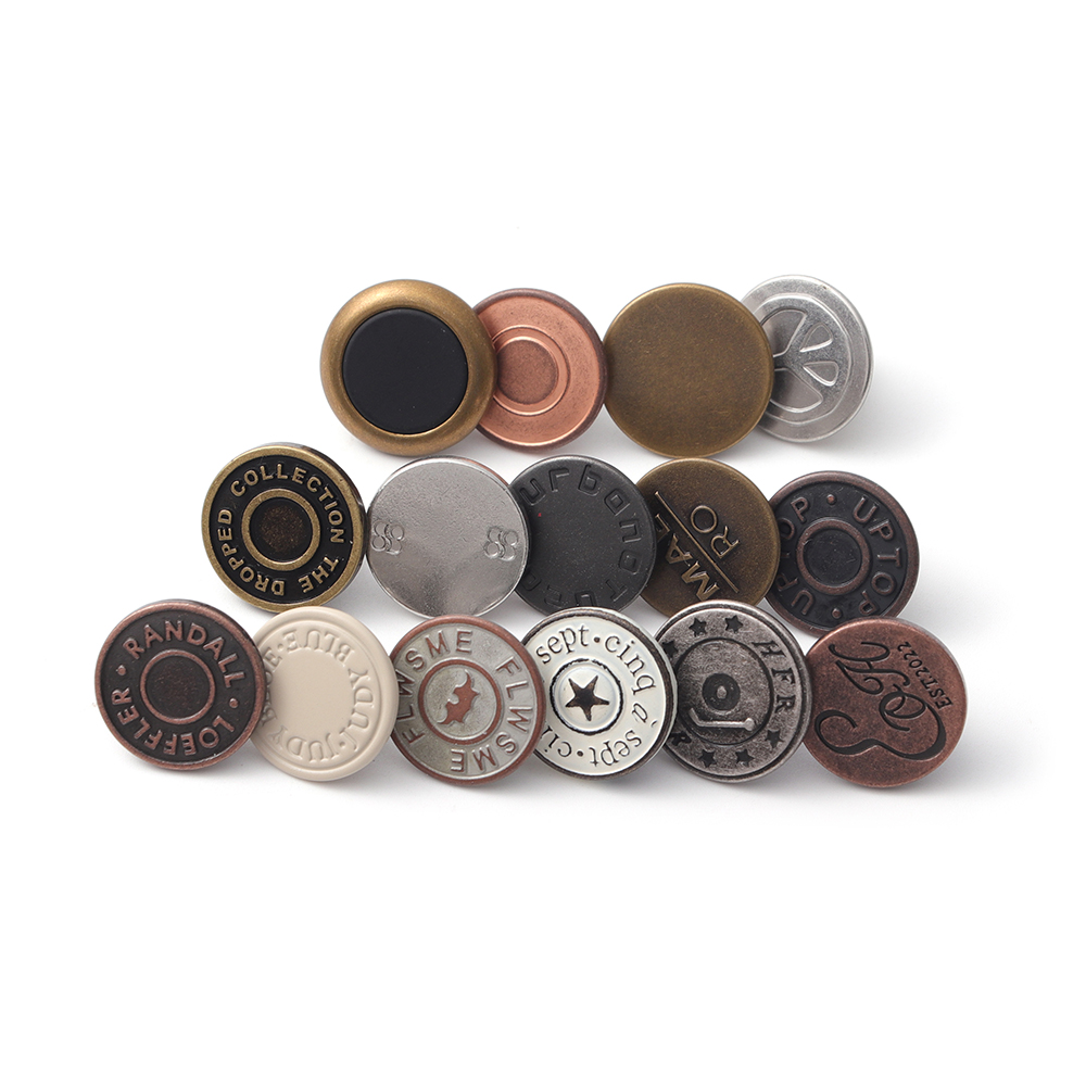 Jeans buttons, Rivet 