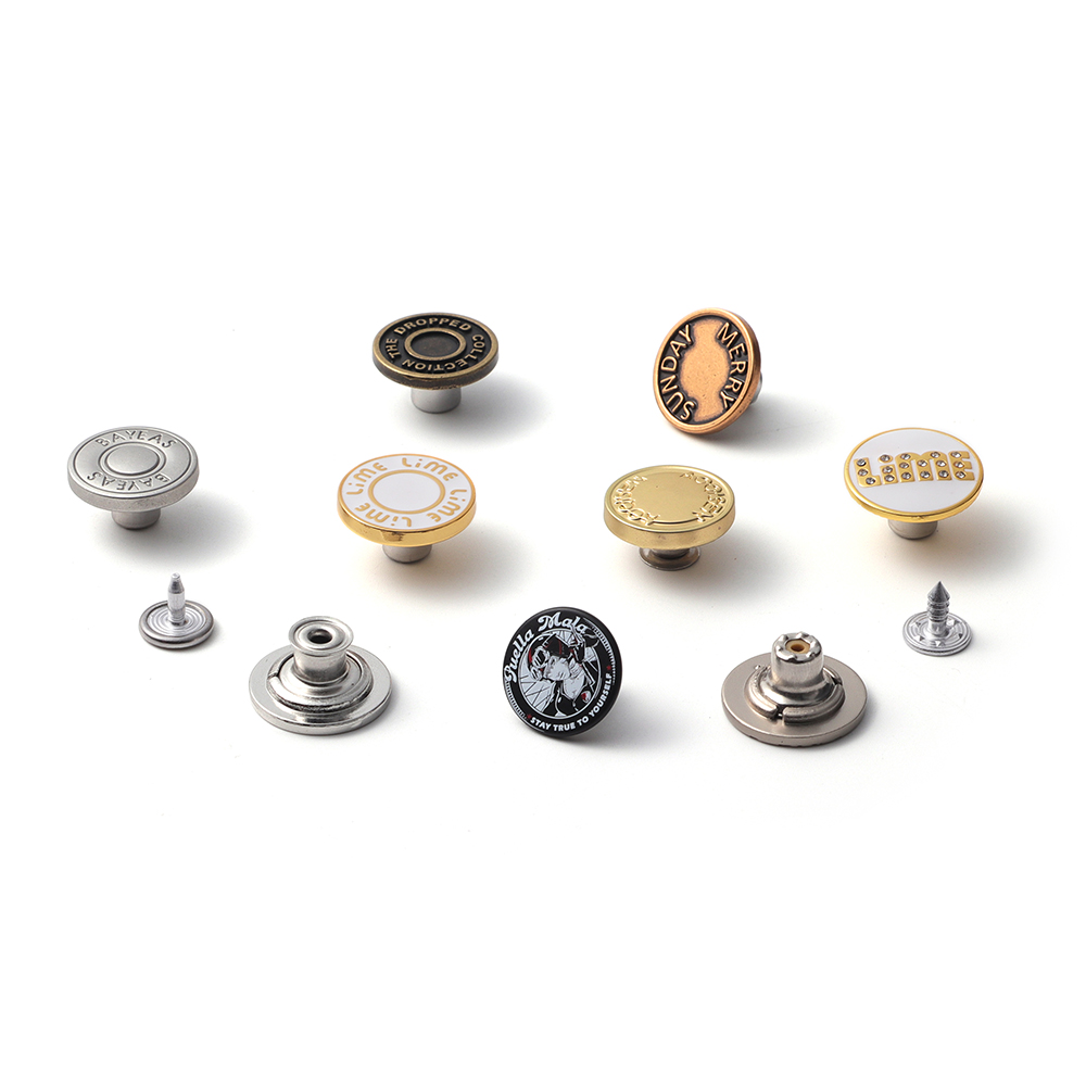 Jeans buttons, Rivet 